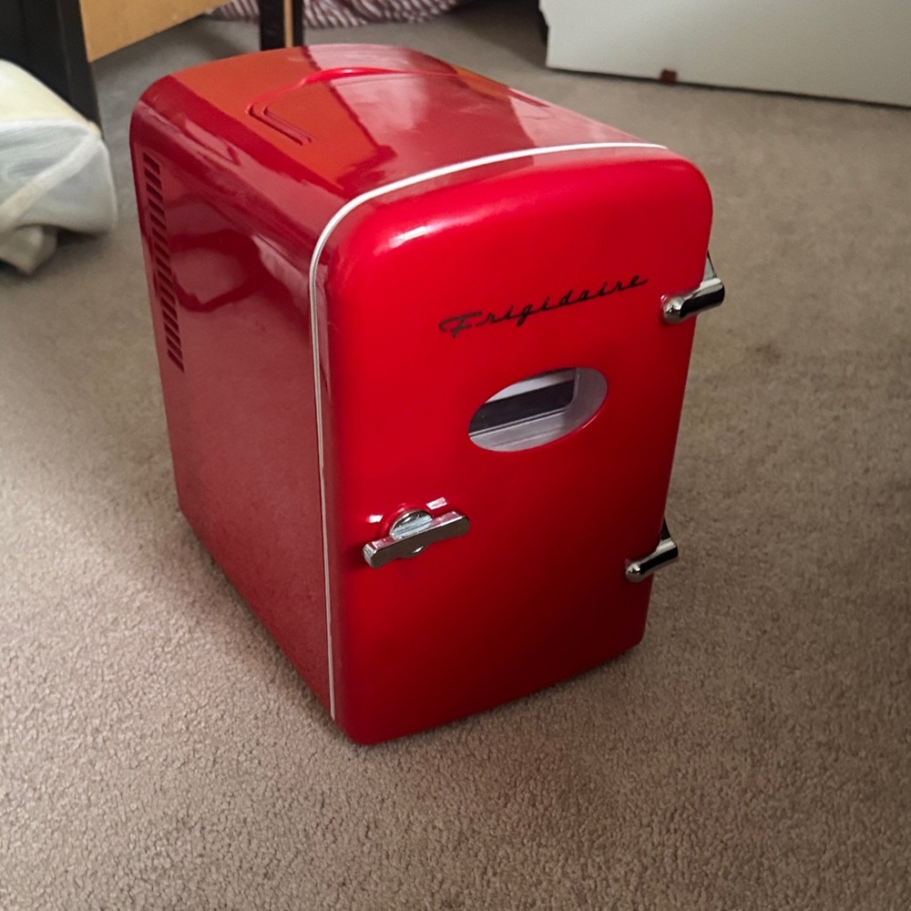 Red Mini Fridge